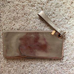 Gold Hobo Clutch